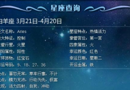 11月20日是什么星座，11月是什么星座