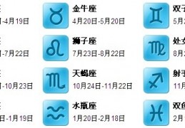 大部分星座是按什么算的，星座是按什么算的